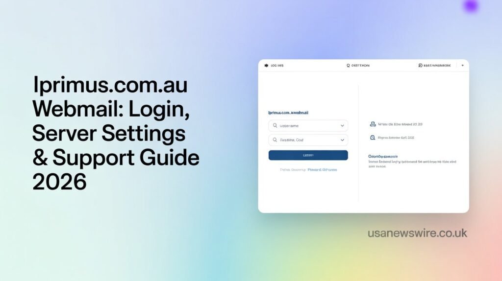 iPrimus.com.au Webmail: Login, Server Settings & Support Guide 2026 iprimus.com.au webmail