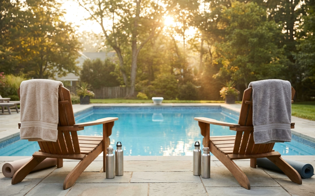 How Two Adults Can Share One Pool Without Turning Fitness Into a Competition